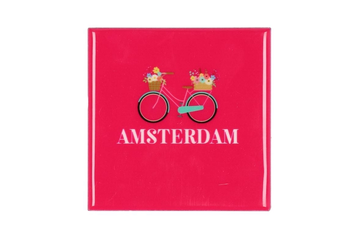 <h4>Tile Amsterdam Pink 10x10x1cm</h4>