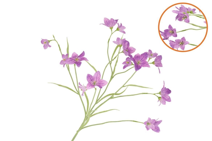 <h4>Silk Lucky Clover Dark Purple 99cm</h4>