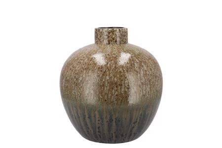 <h4>Jade Forest Green Vase Neck 24x25cm</h4>