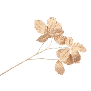 Silk Leaf Chestnut Gold 79cm Nm