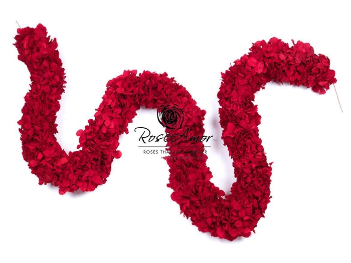 <h4>Guirnaldes Hydrangea 2meter Red02</h4>