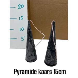 DECO - KAARS PYRAMIDE 15CM