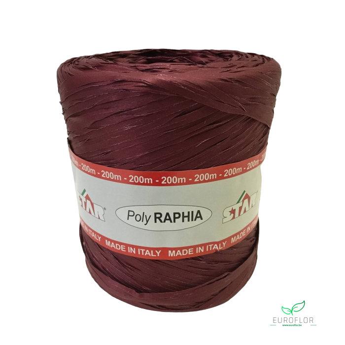<h4>POLYRAPHIA BORDEAUX 15MM 200M (color 81)</h4>