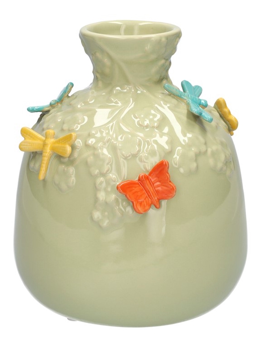 <h4>Bottle Dragonfly d5.5/14xh16 green</h4>