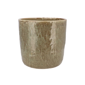Iron Stone Sand Glazed Pot 24x23cm