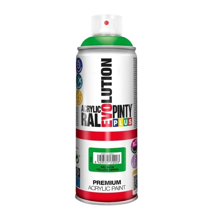<h4>Decoratie Colorspray Yellow Green 400ml</h4>