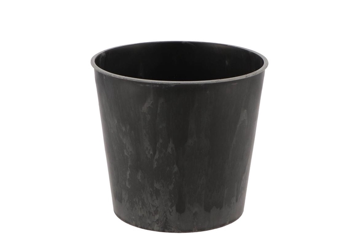 <h4>Melamine Grey Pot 17x13x16cm Nm</h4>