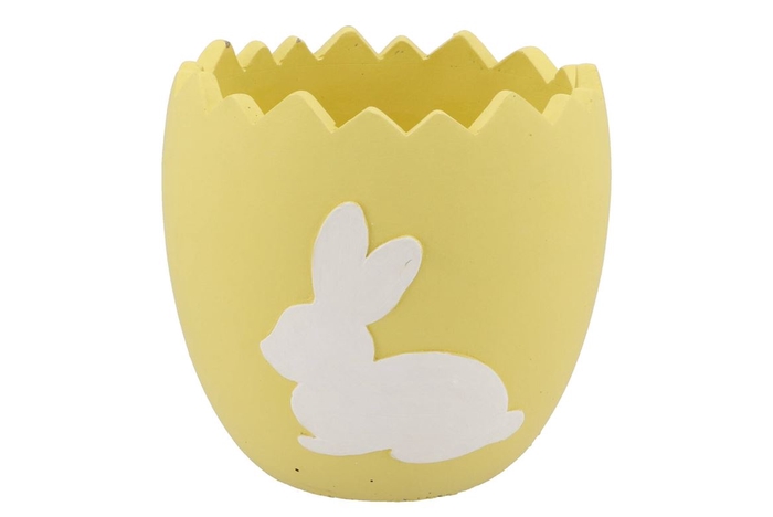 <h4>Easter Rabbit Pot Yellow 17,5x17,5x17cm Nm</h4>