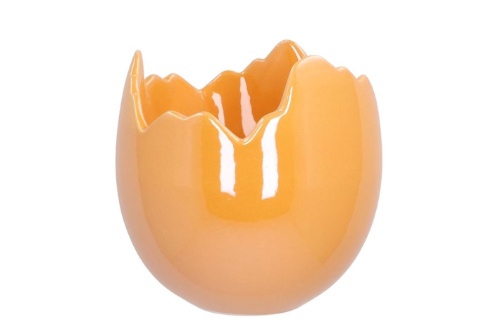 <h4>Easter Egg Pearl Peach Pot 15x15cm</h4>