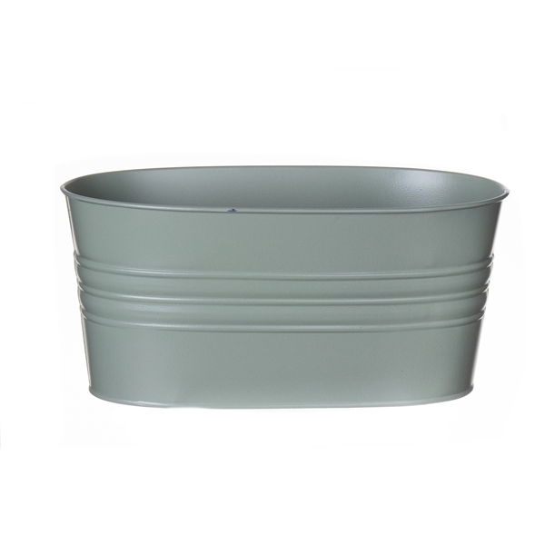 <h4>Planter Yates oval 25x13x10 jade green</h4>