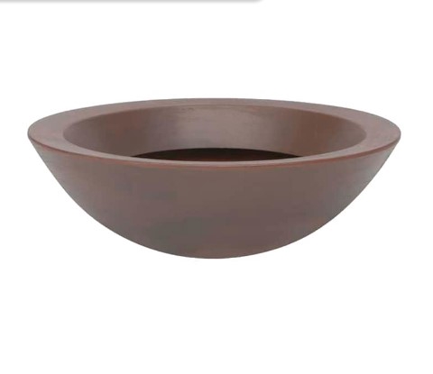 VASO MALTA BOWL 54 X 17 CM RUSTY