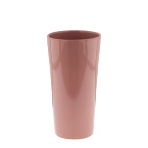 Keramische pot oud roze