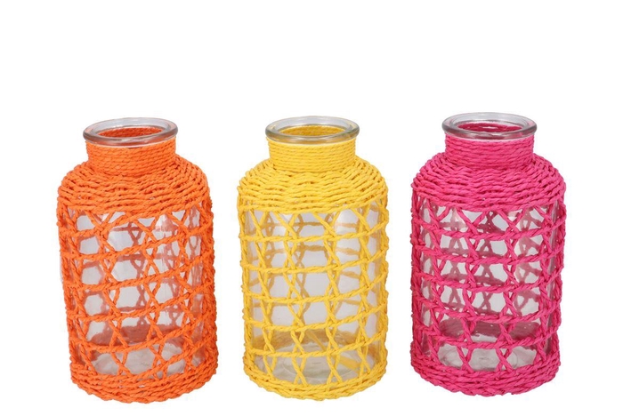 <h4>Ginny Colorful Bottle 11x19cm</h4>