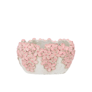Dante Light Pink Pot Bloom Oval 20x12x11cm
