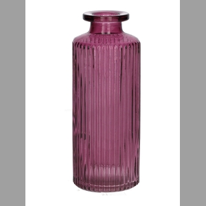 DF02-666630700 - Bottle Caro16 d3.5/5.2xh13.2 aubergine transparent