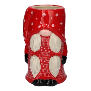 DF11-730451900 - Vase Frosty 16x15.5x27.5 red