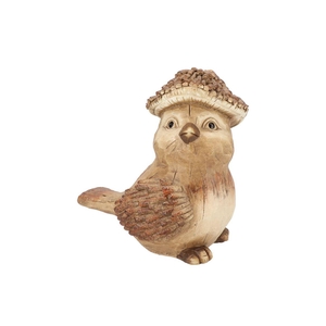 Wonderland Brown Bird 29x19x30cm