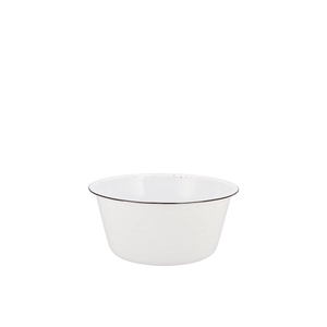 Zinc Basic White Bowl 15x7cm
