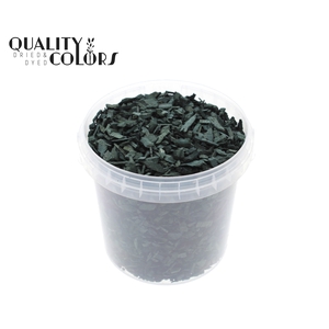 Wood chips 1 ltr bucket Black