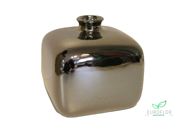 FLES VIERKANT SMOKEY SILVER