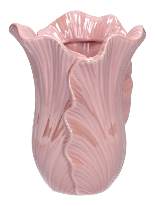 <h4>DF03-740101700 - Vase Blush d14.5xh19.3 pink</h4>