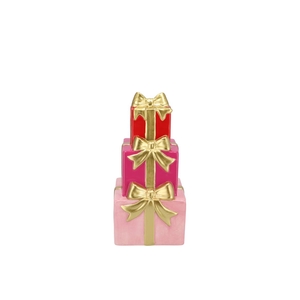 Joy Jolly Pink Gifts Vase Ass 10x21cm