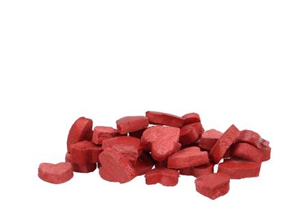 <h4>NATURE COCONUT HART 3,5CM RED P/100</h4>