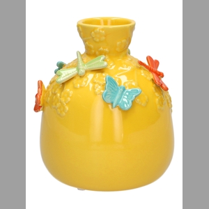 DF03-666784300 - Bottle Dragonfly d5.5/14xh16 yellow