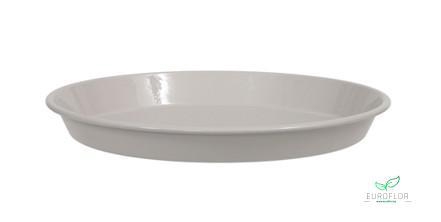 METAL PLATE SHINY GREY BEIGE D26