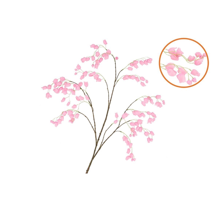 <h4>Silk Bellflower Pink 130cm</h4>