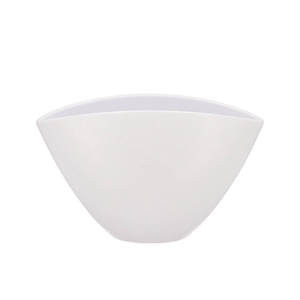 Ceramic White Matt Pot Orchid 28x17cm