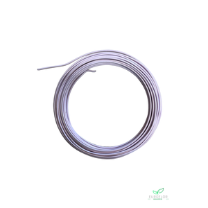 ALUMINIUM WIRE 2MM PASTELPINK100GR 12M