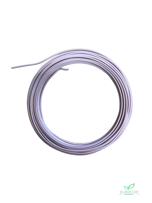 ALUMINIUM WIRE 2MM PASTELPINK100GR 12M