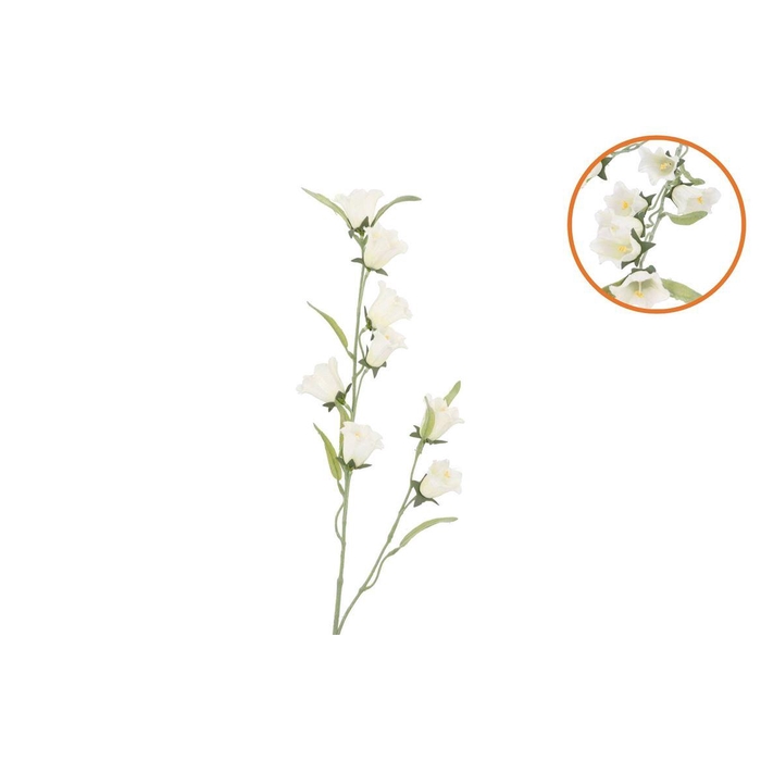 <h4>Silk Bellwort Cream Single Stem 82cm Nm</h4>
