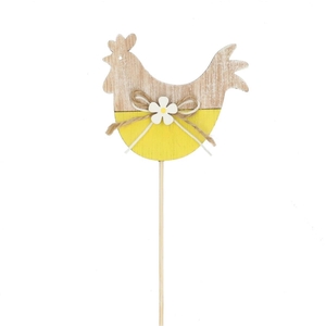 Easter Sticks 50cm rooster 8cm