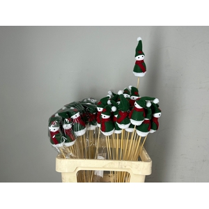 Stick Snowman+Green Coat (04)