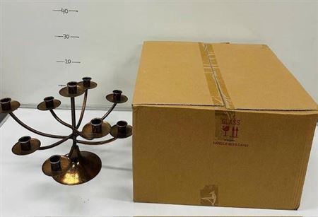 <h4>Candle Stand Copper 28x36 Homedeco</h4>