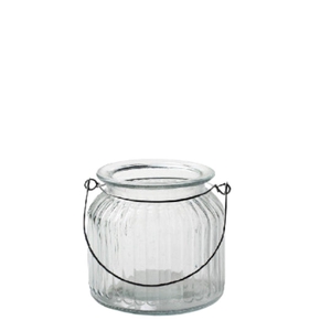 Glas Windlicht Chief d11*10.5cm