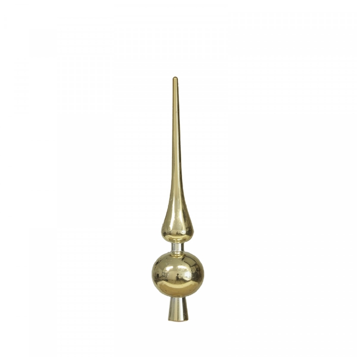 Kerst Deco piek kunststof 28cm