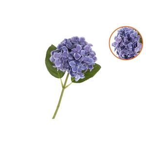 Silk Hydrangea Purple 14x45cm