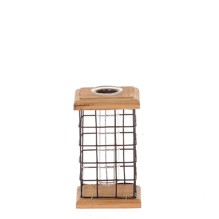 <h4>Glas Fles Lodge+1buis 7*6*12cm</h4>