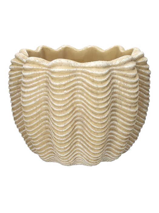 <h4>DF03-741272375 - Pot Oceana d20/22.5xh17 brown</h4>