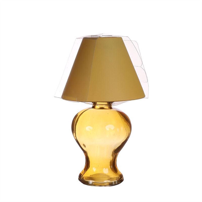 <h4>lamp Amber  tealight D.9 h.16 cm ge</h4>