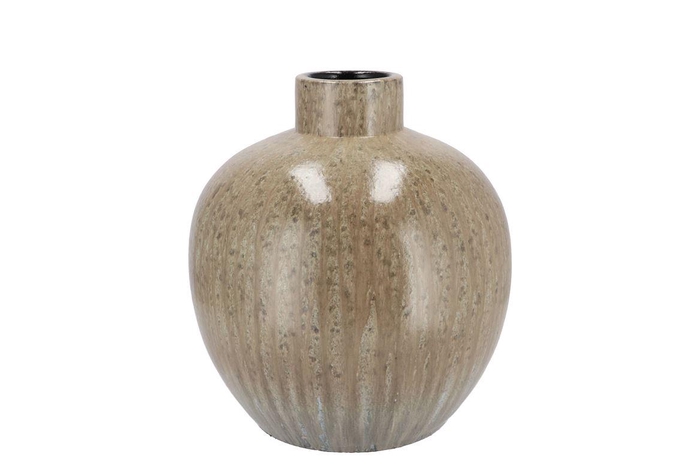 Jade Sand Vase Neck 24x25cm Nm