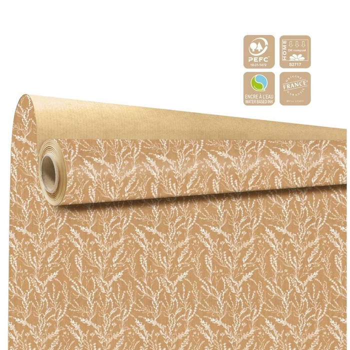 <h4>Papier Rol 80cm 40m Arborescence Clayrton</h4>