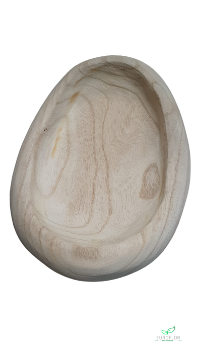 PAULOWNIA BOWL EGG NATURAL 31X6,5CM