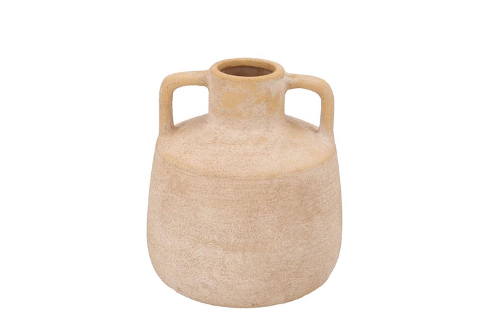 <h4>Florence Antique Gold Jug Vase 16x16x18cm Nm</h4>