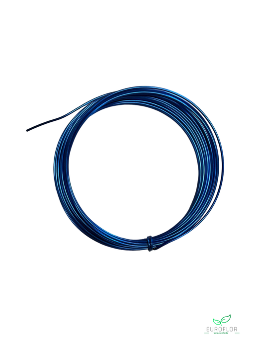 ALUMINIUM WIRE 2MM LIGHTBLUE 100GR