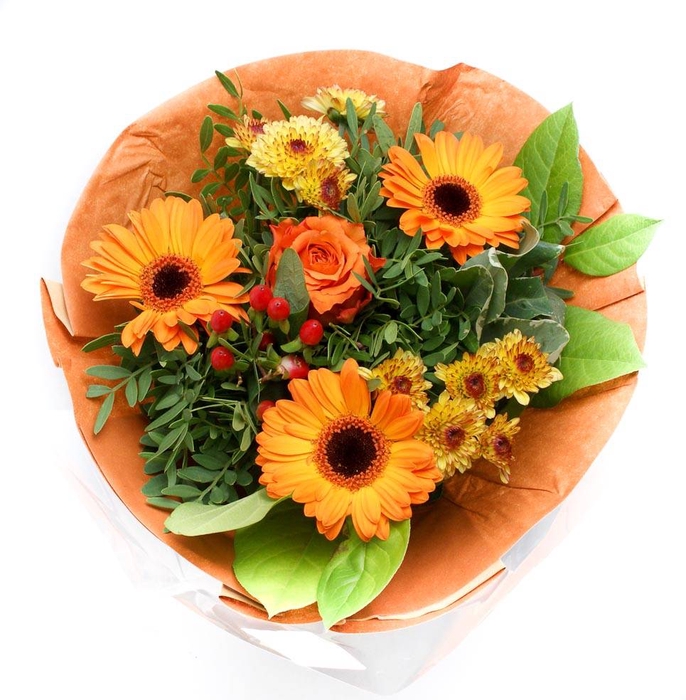 <h4>Boeket 1815 papier oranje</h4>