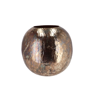 Noah Majestic Gold Vase Ball Iron 25x25x22cm